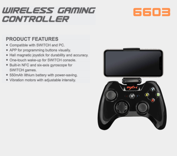 PXN-6603 MFi Game Controller For iOS
